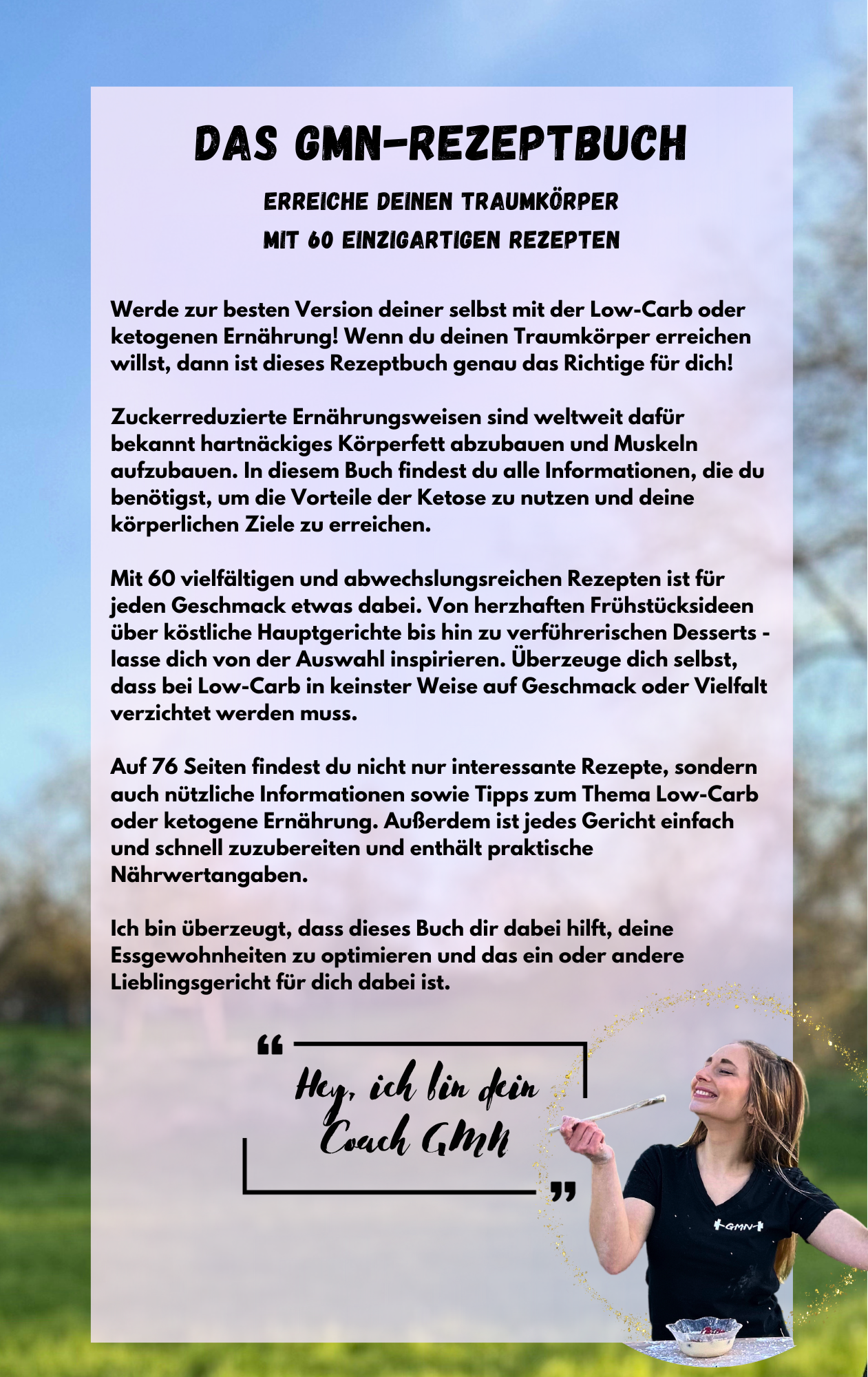 Dein E-Book „Erreiche deinen Traumkörper mit Low-Carb!" (digitale Version)