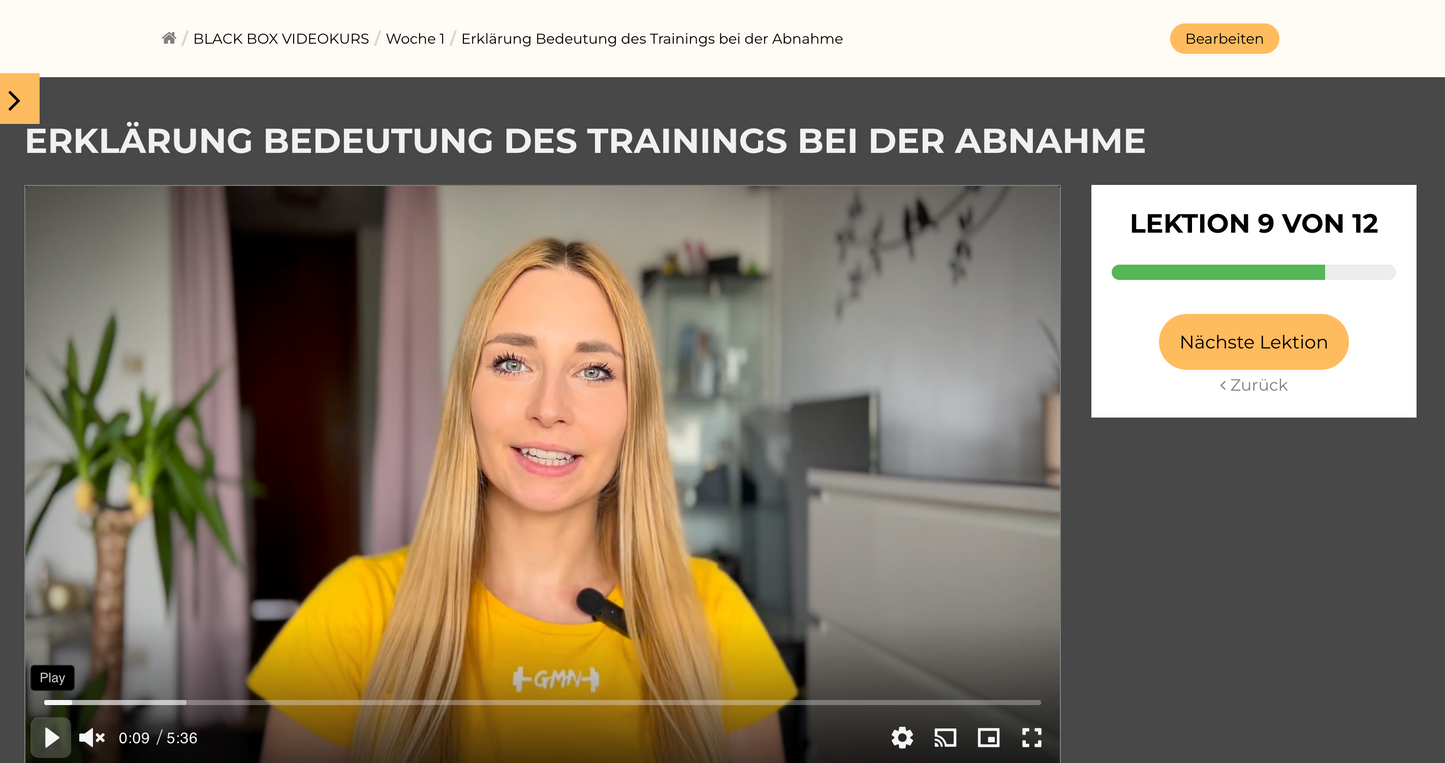 DIE BLACKBOX - Videokurs und Hybridcoaching